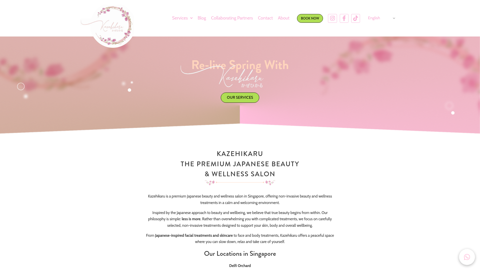 Kazehikaru website